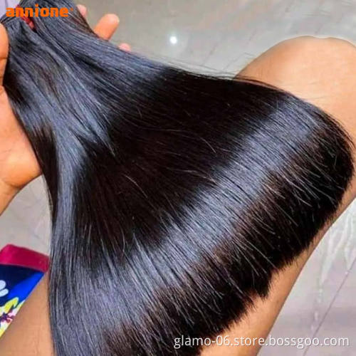 Super Double Drawn Vietnamese Virgin Human Hair,12A Grade Bone Straight Vietnam Human Hair Extension, Bundle Raw Vietnamese Hair
